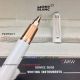 Perfect Replica Montblanc Rose Gold Clip White M Marc Rollerball Pen (7)_th.jpg